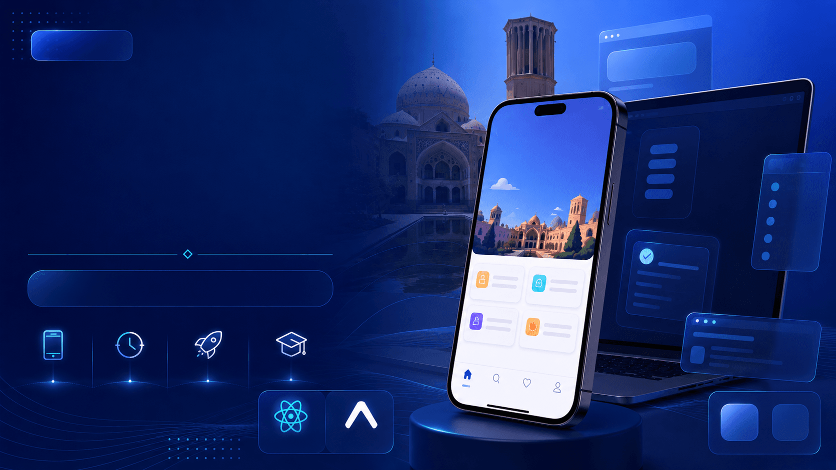 تصویر مقاله آموزش برنامه‌نویسی موبایل در کاشان؛ مسیر ساخت اپلیکیشن اندروید و iOS